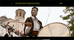 Desktop Screenshot of musik-aus-mazedonien.blogspot.com