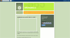 Desktop Screenshot of info2blancafort.blogspot.com