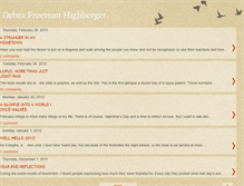 Tablet Screenshot of debrafreemanhighberger.blogspot.com