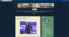 Desktop Screenshot of mariovallejoadiario.blogspot.com