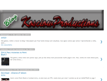 Tablet Screenshot of kosciowproductions.blogspot.com