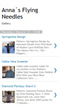 Mobile Screenshot of annasflyingneedles.blogspot.com