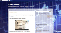 Desktop Screenshot of lariojanoticias.blogspot.com