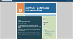 Desktop Screenshot of jjxblog4mainframe.blogspot.com