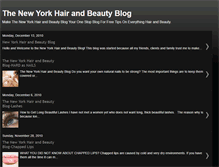 Tablet Screenshot of newyork-hairandbeauty-blog.blogspot.com