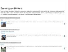 Tablet Screenshot of historiadezamora.blogspot.com