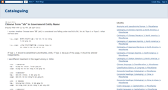 Desktop Screenshot of cataloguing-hm.blogspot.com