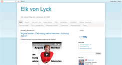 Desktop Screenshot of elk-von-lyck.blogspot.com