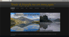 Desktop Screenshot of fotografiafernandopeneiras.blogspot.com