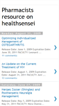 Mobile Screenshot of healthsenseiforpharmacists.blogspot.com