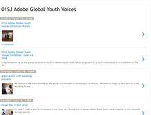 Tablet Screenshot of 01sjadobeglobalyouthvoices.blogspot.com