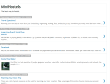Tablet Screenshot of myminihostels.blogspot.com