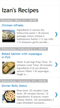 Mobile Screenshot of izanrecipe.blogspot.com