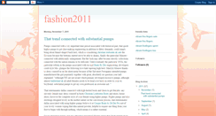 Desktop Screenshot of fashion1112.blogspot.com