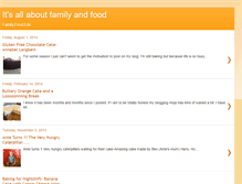 Tablet Screenshot of itsallaboutfamilyandfood.blogspot.com