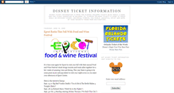 Desktop Screenshot of disneyorlandotickets.blogspot.com