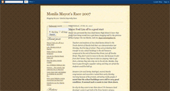 Desktop Screenshot of manila-election07.blogspot.com