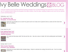 Tablet Screenshot of ivybelleweddings.blogspot.com