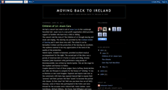 Desktop Screenshot of movingbacktoireland-morahan.blogspot.com