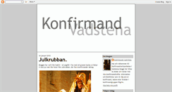 Desktop Screenshot of konfirmandvadstena.blogspot.com