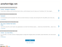 Tablet Screenshot of anneherridge.blogspot.com