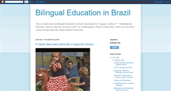 Desktop Screenshot of bilingualbrazil.blogspot.com