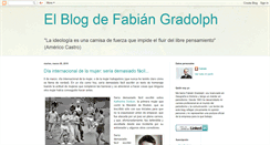 Desktop Screenshot of fabiangradolph.blogspot.com