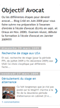 Mobile Screenshot of objectif-avocat.blogspot.com