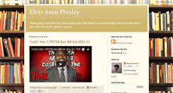 Desktop Screenshot of elvis-aron-presley.blogspot.com
