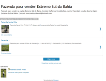 Tablet Screenshot of fazenda-extremosul-bahia.blogspot.com