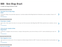 Tablet Screenshot of bestblogsbrazil.blogspot.com