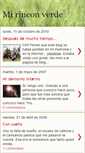 Mobile Screenshot of mirinconverde.blogspot.com