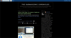 Desktop Screenshot of karmascenic.blogspot.com