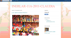 Desktop Screenshot of claudia-11a-2011-claudia.blogspot.com