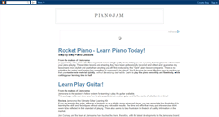 Desktop Screenshot of pianojam.blogspot.com