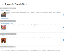 Tablet Screenshot of grand-mere-sol.blogspot.com