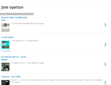 Tablet Screenshot of jose0yarzun.blogspot.com