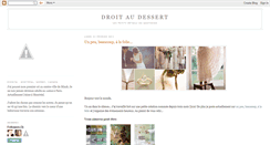 Desktop Screenshot of droitaudessert.blogspot.com