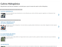 Tablet Screenshot of cultivohidroponicopucv.blogspot.com