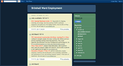 Desktop Screenshot of brimhallwardemployment.blogspot.com