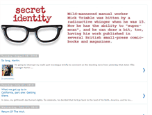 Tablet Screenshot of micks-secret-identity.blogspot.com