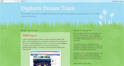 Desktop Screenshot of digiteendreamteam.blogspot.com