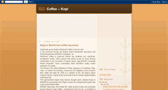 Desktop Screenshot of house-of-coffee.blogspot.com