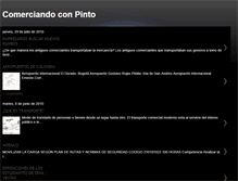 Tablet Screenshot of pintinalcomercio.blogspot.com