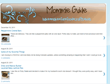 Tablet Screenshot of mommieguide.blogspot.com