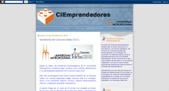 Desktop Screenshot of ciemprendedores.blogspot.com