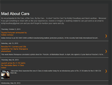 Tablet Screenshot of madabout-cars.blogspot.com