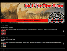 Tablet Screenshot of hailthenewdawn.blogspot.com