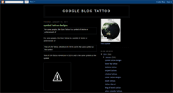 Desktop Screenshot of googleblogstattoo.blogspot.com