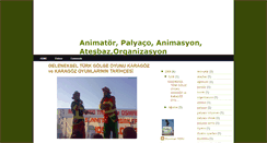 Desktop Screenshot of animator-palyaco-organizasyon.blogspot.com